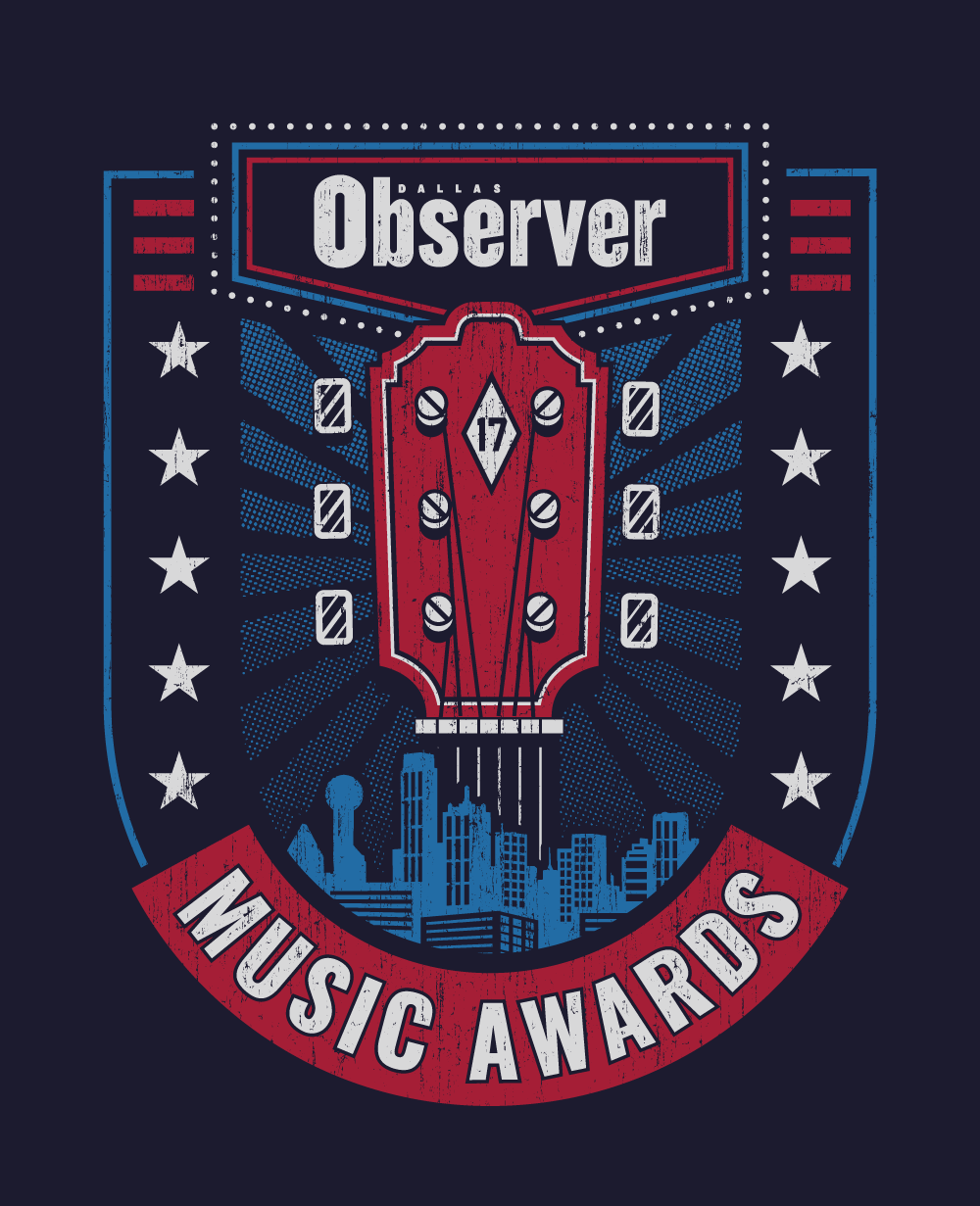 Dallas Observer Music Festival T-Shirt Design