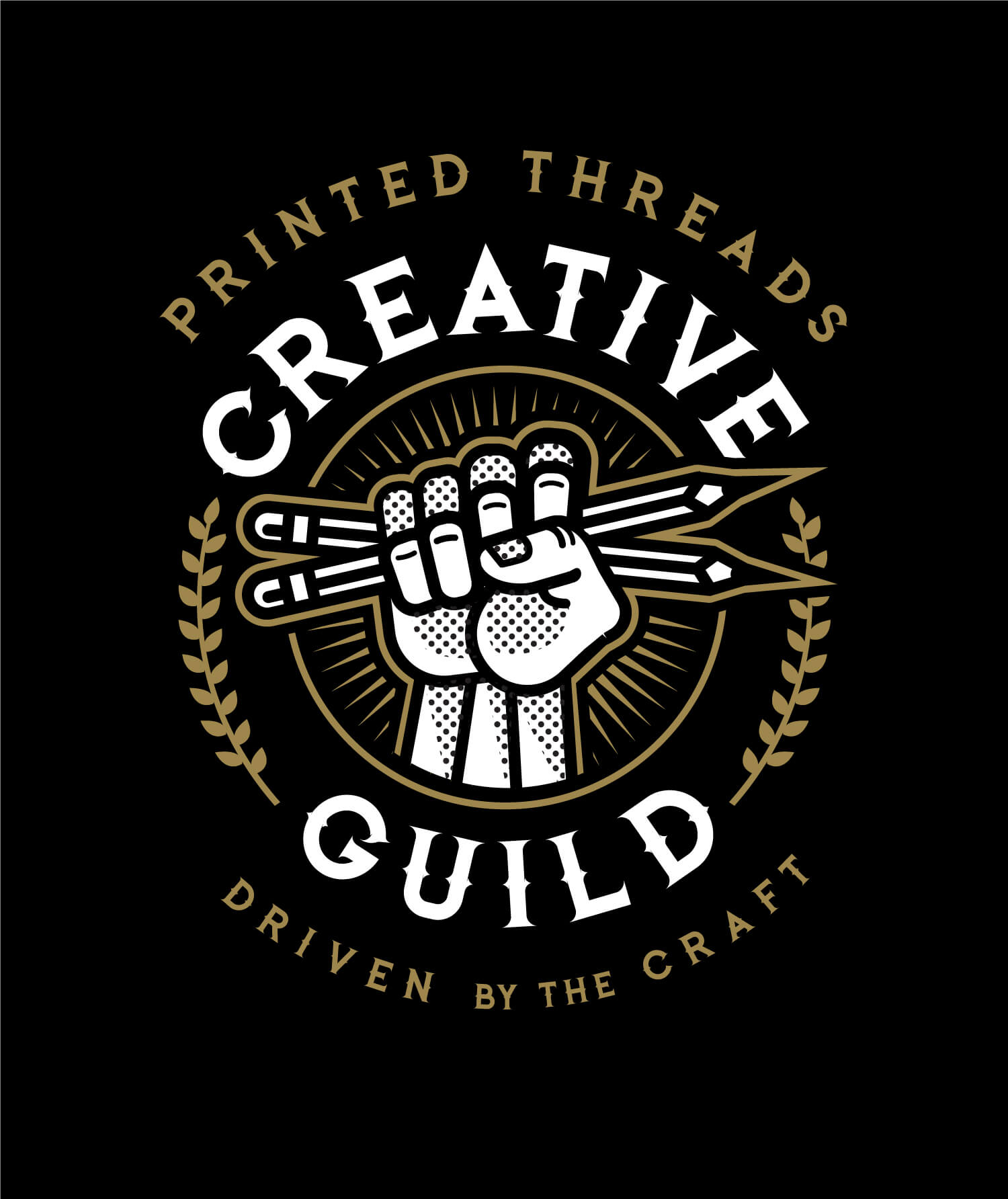 Printed Threads Creative Guild T-shirt Design
